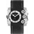 Jacques Lemans Jacques Lemans 1-1780C  1-1780C кварцевые мужские часы  циферблат, браслет кожа + текстиль — вид спереди