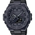 Casio Casio G-Shock GST-B500BD-1ADR (GST-B500BD-1A) GST G-Steel GST-B500BD-1A электронные мужские часы черный циферблат, браслет нержавеющая сталь — вид спереди