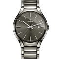 Rado Rado True Automatic R27057102 Automatic R27057102 механические мужские часы серый циферблат, браслет высокотехнологичная плазменная керамика — вид спереди