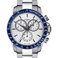 Tissot Tissot V8 Quartz Chronograph T106.417.11.031.00 V8  T1064171103100 кварцевые мужские часы белый циферблат, браслет нержавеющая сталь — вид спереди