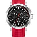 Jacques Philippe Jacques Philippe Corus JPQGC37141XR  JPQGC37141XR кварцевые мужские часы черный циферблат, браслет силикон — вид спереди