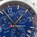 Tissot Tissot PRC 200 Chronograph T114.417.11.047.00 кварцевые мужские часы часы крупный план синий циферблата