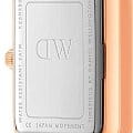 Daniel Wellington Daniel Wellington Quadro Roman Numerals Sheffield Rose Gold DW00100689, quadro швеция женские часы на браслете кожаный боковой вид