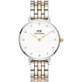 Daniel Wellington Daniel Wellington Petite DW00100616  DW00100616 кварцевые женские часы белый циферблат, браслет сталь c pvd покрытием — вид спереди