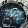 Maurice Lacroix Maurice Lacroix Aikon Chronograph AI1018-SS002-430-1,  швейцария мужские часы на браслете нержавеющая сталь боковой вид