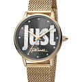 Just Cavalli Just Cavalli Logo JC1L116M0085  JC1L116M0085 кварцевые женские часы  циферблат, браслет сталь c pvd покрытием — вид спереди
