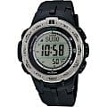 Casio Casio Pro Trek PRW-3100-1E PRW PRW-3100-1E электронные мужские часы серый циферблат, браслет  — вид спереди