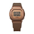 Casio Casio G-Shock GM-S5600BR-5DR (GM-S5600BR-5) электронные женские часы часы крупный план бежевый циферблата
