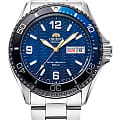 Orient Orient Mako Kamasu RA-AA0822L  RA-AA0822L механические мужские часы синий циферблат, браслет нержавеющая сталь — вид спереди