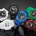 Casio Casio G-Shock GAX-100A-7A, g-shock япония мужские часы на браслете пластик боковой вид