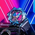 Casio GM-110SN-2A мужские часы застежка крупным планом