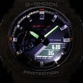 Casio Casio G-Shock GA-2100FR-5A мужские часы черный циферблат на запястье