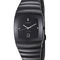 Rado Rado Sintra R13725702  R13725702 кварцевые мужские часы черный циферблат, браслет керамика — вид спереди