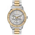 Jacques Lemans Jacques Lemans 1-1691ZH  1-1691ZH кварцевые мужские часы серебристый циферблат, браслет  — вид спереди