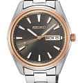 Seiko Seiko CS Dress SUR344P1S  SUR344P1S кварцевые мужские часы серый циферблат, браслет нержавеющая сталь — вид спереди