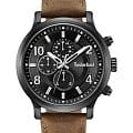 Timberland Timberland Driscoll TDWGF0055701  TDWGF0055701 кварцевые мужские часы черный циферблат, браслет кожаный — вид спереди