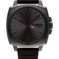 Tommy Hilfiger Tommy Hilfiger Classic 1791864  1791864 кварцевые мужские часы черный циферблат, браслет силикон — вид спереди