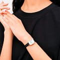Оригинальные часы Daniel Wellington Daniel Wellington Quadro Roman Numerals Sheffield Rose Gold DW00100689 кварцевые калибр механизма  общий вид