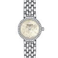 Tissot Tissot Lovely Round T140.009.61.116.00 Lovely T1400096111600 кварцевые женские часы перламутровый циферблат, браслет нержавеющая сталь 316l — вид спереди