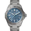 TAG Heuer TAG Heuer Aquaracer Professional 200 Solargraph WBP1182.BF0000  WBP1182.BF0000 кварцевые мужские часы синий циферблат, браслет титановый — вид спереди