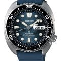 Seiko Seiko Prospex SRPF77K1  SRPF77K1 механические мужские часы синий циферблат, браслет каучук — вид спереди