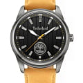 Timberland Timberland Northbridge TDWGA0010204  TDWGA0010204 кварцевые мужские часы черный циферблат, браслет кожаный — вид спереди