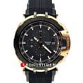 Tissot Tissot T-Race Automatic Limited Edition Vladislav Tretyak T092.427.27.061.01_1 T Race T0924272706101_1 механические мужские часы черный циферблат, браслет силикон — вид спереди
