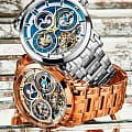 Stuhrling Stuhrling Luciano 371B.02  - задняя крышка сталь металл корпуса, сша часы