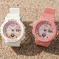 Casio Casio Baby-G BGA-250-7A2DR (BGA-250-7A2) автокварц (кинетик) женские часы часы крупный план перламутровый циферблата