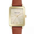 Часы Anne Klein Rectangular Leather 3702CHHY