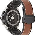 TAG Heuer TAG Heuer Carrera CAR5A8Y.FT6072, carrera швейцария мужские часы на браслете кожаный боковой вид