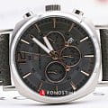 Jacques Lemans Jacques Lemans 1-1645L кварцевые мужские часы часы крупный план серый циферблата