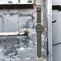 Hamilton Hamilton Khaki Field Mechanical H69439363 мужские часы зеленый циферблат на запястье