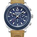 Timberland Timberland TDWGF0074901  TDWGF0074901 кварцевые мужские часы синий циферблат, браслет кожаный — вид спереди