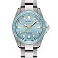 Certina Certina DS Action C048.410.44.351.00 DS Action C0484104435100 кварцевые мужские часы синий циферблат, браслет титановый — вид спереди