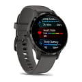 Garmin Garmin Venu 3S 010-02785-00 электронные мужские часы часы крупный план  циферблата