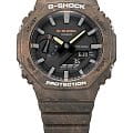 Casio Casio G-Shock GA-2100FR-5A, g-shock япония мужские часы на браслете пластик боковой вид