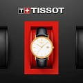 Tissot Tissot Goldrun Sapphire 18K Gold T922.410.16.011.00 , наручные мужские часы фото под углом