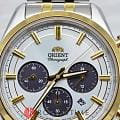Orient Orient Chronograph RA-TX0302S, chronograph япония мужские часы на браслете сталь с ip покрытием боковой вид