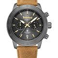 Timberland Timberland TDWGF0075102  TDWGF0075102 кварцевые мужские часы серый циферблат, браслет кожаный — вид спереди
