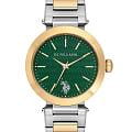 U.S. Polo Assn. U.S. Polo Assn. Fundamental USPA2099-01  USPA2099-01 кварцевые женские часы зеленый циферблат, браслет нержавеющая сталь с ip-покрытием — вид спереди
