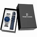 Pierre Lannier Pierre Lannier Echo 370H168 кварцевые мужские часы часы крупный план синий циферблата