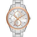 Armani Exchange Armani Exchange Dante AX1870  AX1870 кварцевые мужские часы серебристый циферблат, браслет нержавеющая сталь — вид спереди