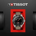Tissot Tissot T-Touch Connect Solar T121.420.47.051.07 кварцевые мужские часы часы крупный план черный циферблата