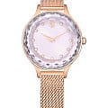 Swarovski Swarovski Octea Nova 5650011  5650011 кварцевые женские часы серебристый циферблат, браслет нержавеющая сталь с pvd-покрытием — вид спереди