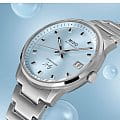 Mido Mido Commander Lady M021.207.11.041.00 женские часы голубой циферблат на запястье