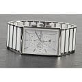 Jacques Lemans Jacques Lemans 1-1817B,  австрия мужские часы на браслете сталь + керамические вставки боковой вид