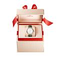Omega Omega De Ville Prestige 434.58.34.20.55.002 , de ville швейцария женские часы на браслете кожаный боковой вид