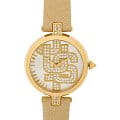 Just Cavalli Just Cavalli JC1L241L0025  JC1L241L0025 кварцевые женские часы белый циферблат, браслет кожаный — вид спереди