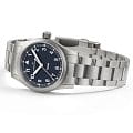 Hamilton Hamilton Khaki Field Quartz 38mm H69401140 кварцевые мужские часы часы крупный план синий циферблата